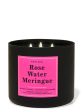 Bath & Body Works Rose Water Meringue 3-Wick Candle For Discount