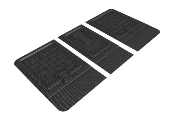 3D MAXpider 20-23 Tesla Model Y 2nd Row Seatback Protector Kagu Cargo Liner - Black Fashion